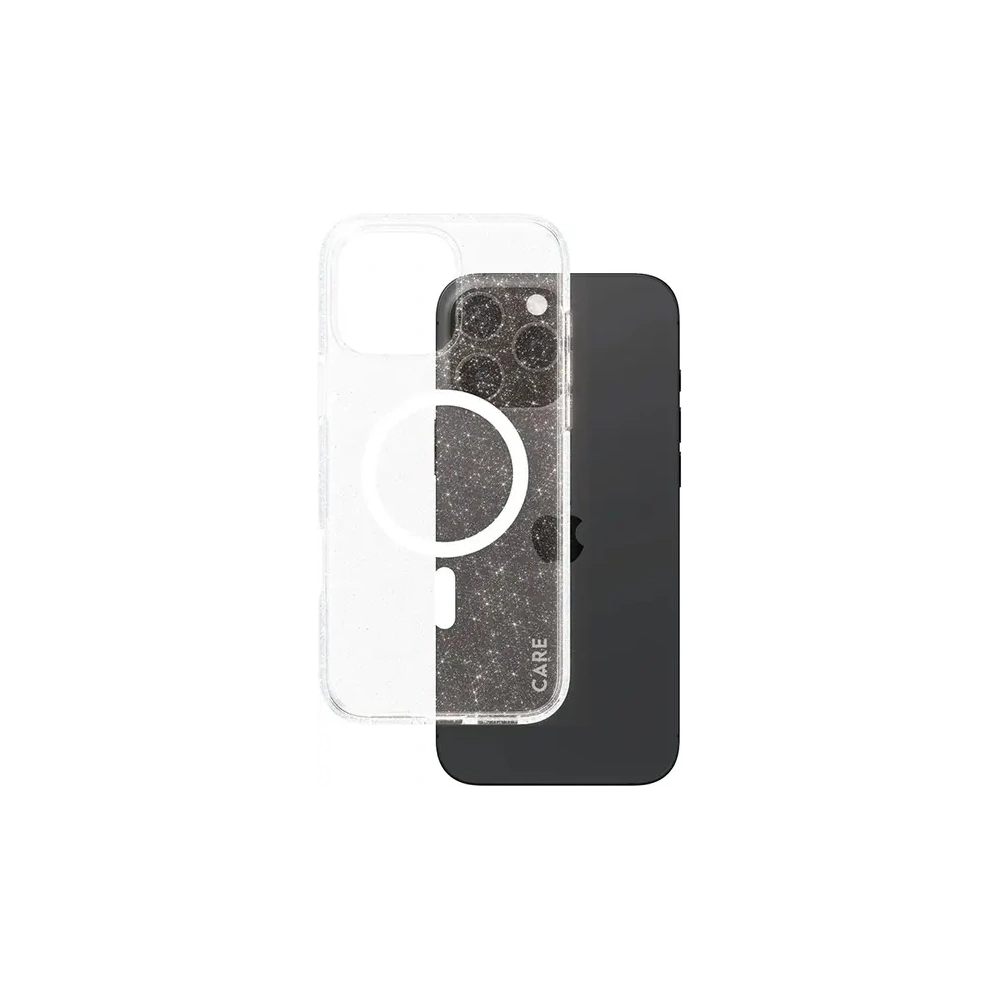 Etui CARE by PanzerGlass Flagship Star Lit Case MagSafe do Apple iPhone 16 Pro Max biały