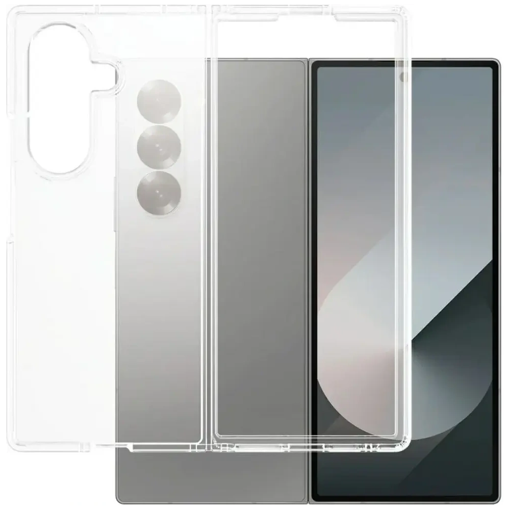 Etui CARE by PanzerGlass Flagship Urban Combat do Samsung Galaxy Z Fold7 przezroczysty