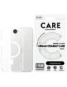 Etui CARE by PanzerGlass Flagship Urban Combat White MagSafe do Apple iPhone 16e przezroczysty