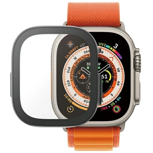Etui ze szkłem PanzerGlass Full Body Apple Watch Ultra2 49mm D3O czarny