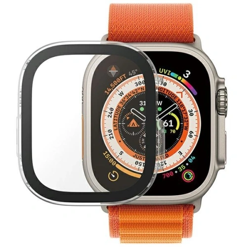 Etui ze szkłem PanzerGlass Full Body Apple Watch Ultra2 49mm D3O przezroczysty