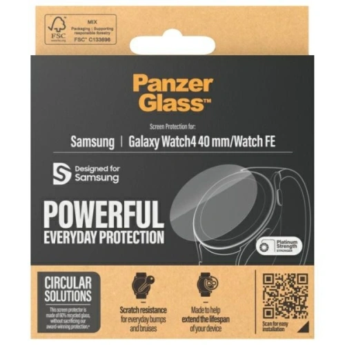 Szkło hartowane PanzerGlass do Samsung Galaxy Watch 4 / Watch FE 40mm