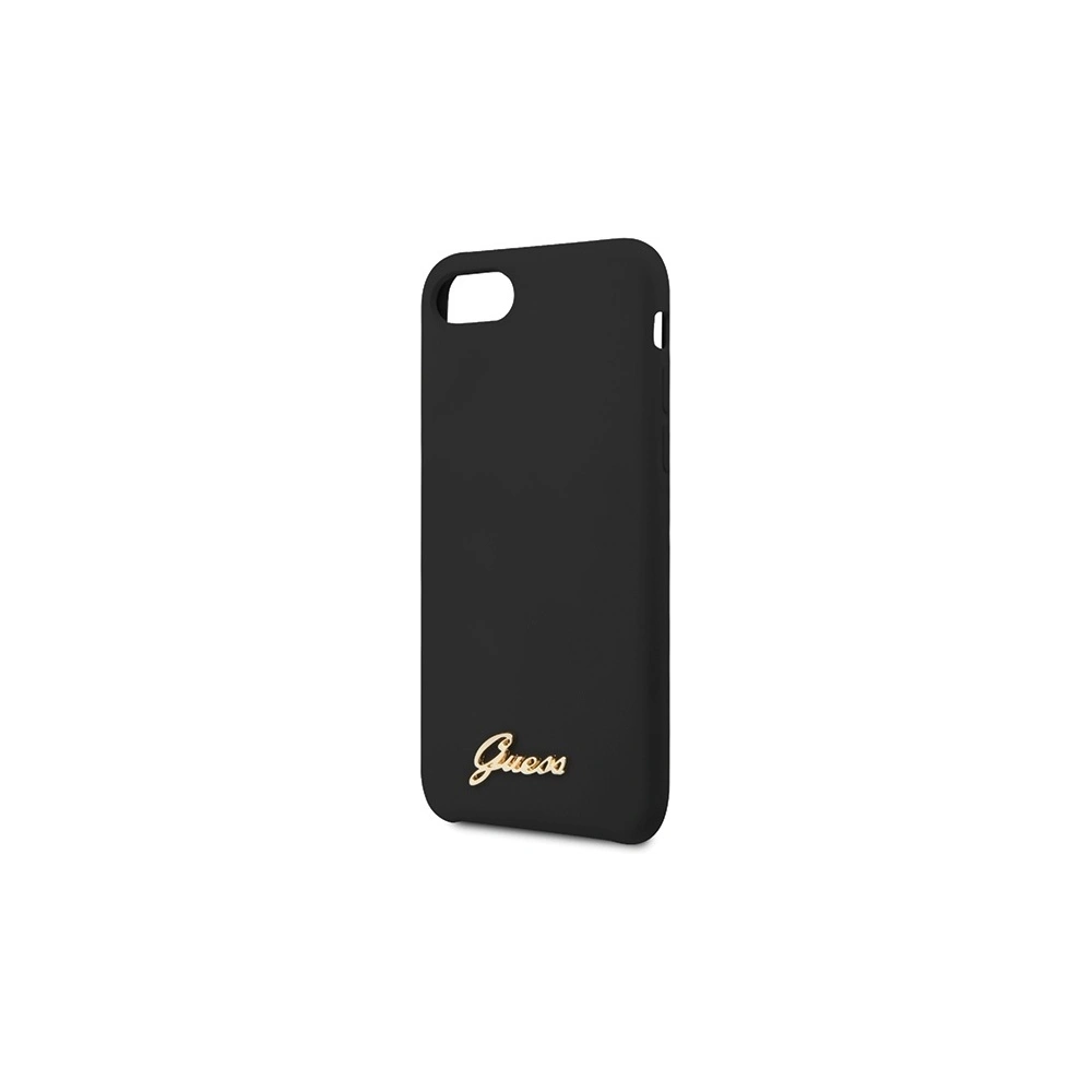 Hurtownia GSM - Etui Guess GUHCI8LSLMGBK Apple iPhone SE 2022/SE 2020/8/7 černý/hard case silikon Vintage Gold Logo - GUE539BLK - {ean13} - Hurt