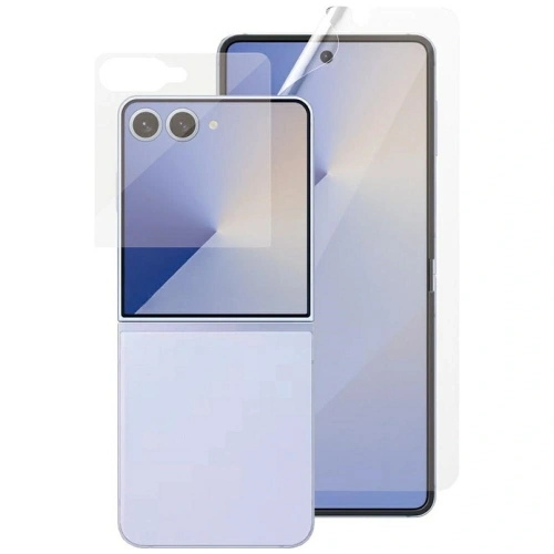Zestaw ochronny 2w1 PanzerGlass FlipFoldFlex szkło Classic Fit + folia Ultra-Wide Fit TPU do Samsung Galaxy Flip7
