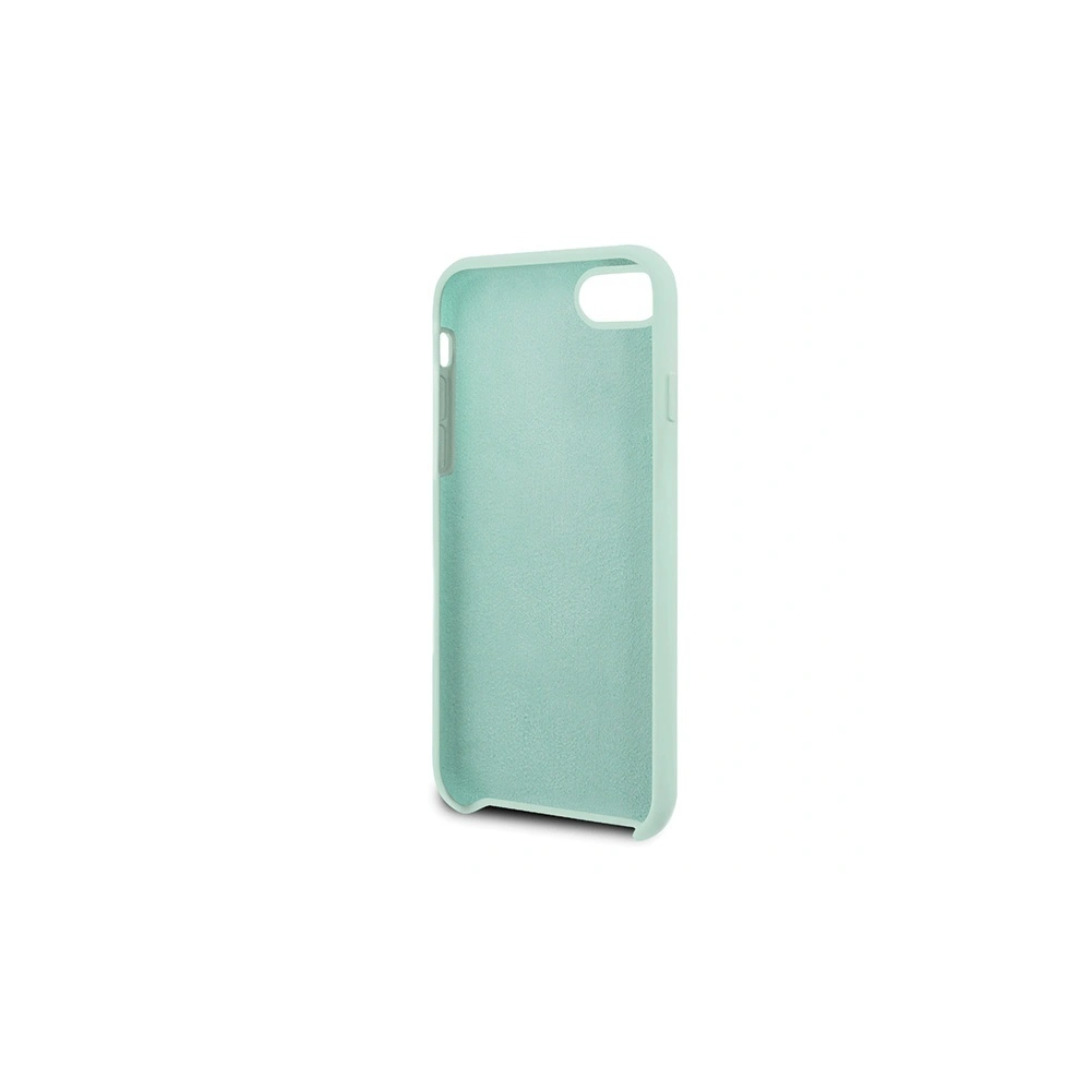 Hurtownia GSM - Etui Guess GUHCI8LSLMGGR Apple iPhone SE 2022/SE 2020/8/7 zelené/green tvrdé pouzdro silikonové Vintage Gold Logo - GUE540GRN - {ean13} - Hurt