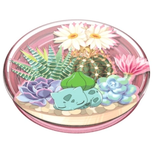Uchwyt do telefonu POPSOCKETS 2 Bulbasaur Terrarium