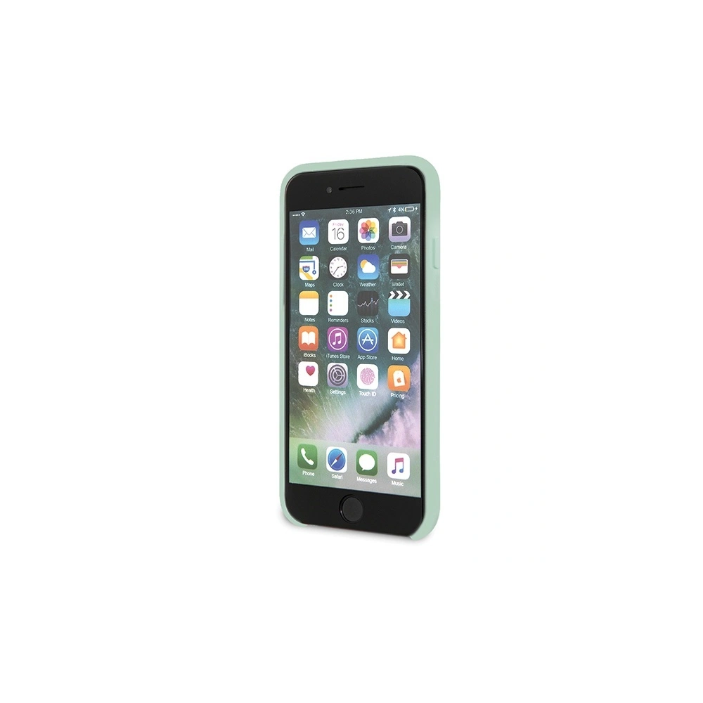 Hurtownia GSM - Etui Guess GUHCI8LSLMGGR Apple iPhone SE 2022/SE 2020/8/7 zelené/green tvrdé pouzdro silikonové Vintage Gold Logo - GUE540GRN - {ean13} - Hurt