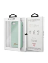 Wholesale Guess GUHCI8LSLMGGR Apple iPhone SE 2022/SE 2020/8/7 green hard case Silicone Vintage Gold Logo - GUE540GRN - {ean13} - Hurt