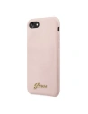 Hurtownia GSM - Etui Guess GUHCI8LSLMGLP Apple iPhone SE 2022/SE 2020/8/7 jasně růžový/light pink hard case Silicone Vintage Gold Logo - GUE541PNK - {ean13} - Hurt