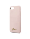 Hurtownia GSM - Etui Guess GUHCI8LSLMGLP Apple iPhone SE 2022/SE 2020/8/7 jasně růžový/light pink hard case Silicone Vintage Gold Logo - GUE541PNK - {ean13} - Hurt