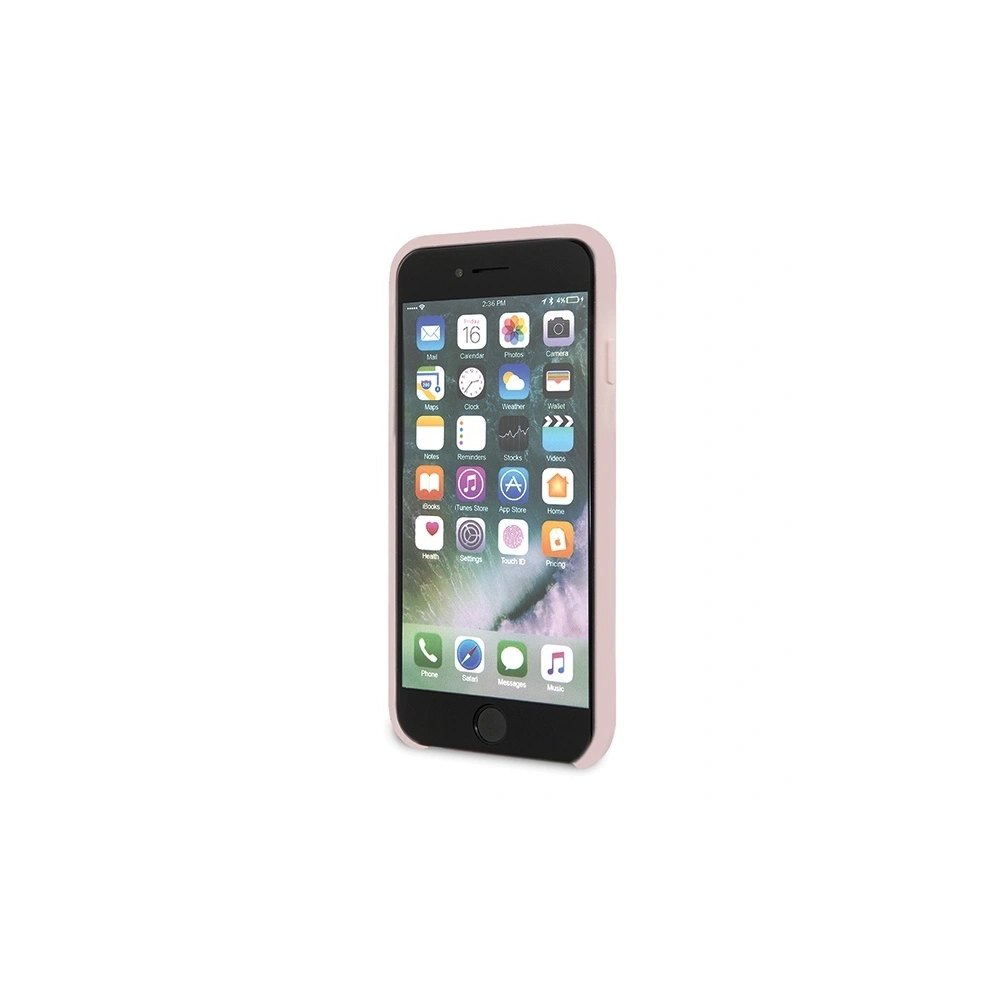 Hurtownia GSM - Etui Guess GUHCI8LSLMGLP Apple iPhone SE 2022/SE 2020/8/7 in hellrosa/hard case Silikon Vintage Gold Logo - GUE541PNK - {ean13} - Hurt