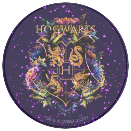 Uchwyt do telefonu POPSOCKETS 2 Glitter Hogwarts Floral