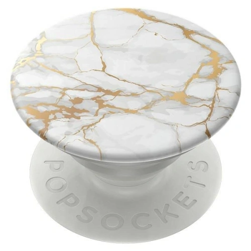 Uchwyt do telefonu POPSOCKETS 2 Gold Lutz Marble
