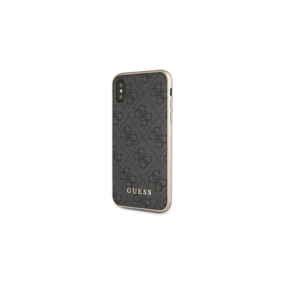 Hurtownia GSM - Etui Guess GUHCPXG4GG Apple iPhone X/XS grau/grey Hartschale 4G Collection - GUE543GRY - {ean13} - Hurt
