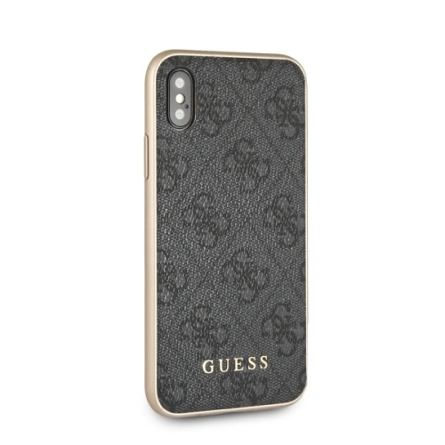 Etui Guess GUHCPXG4GG Apple iPhone X/XS szary/grey hard case 4G Collection