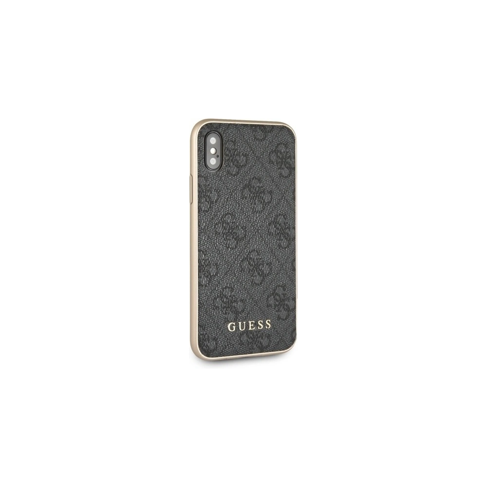 Hurtownia GSM - Etui Guess GUHCPXG4GG Apple iPhone X/XS grau/grey Hartschale 4G Collection - GUE543GRY - {ean13} - Hurt