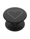 Uchwyt do telefonu POPSOCKETS 2 White Heart Black
