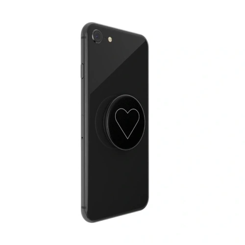 Uchwyt do telefonu POPSOCKETS 2 White Heart Black