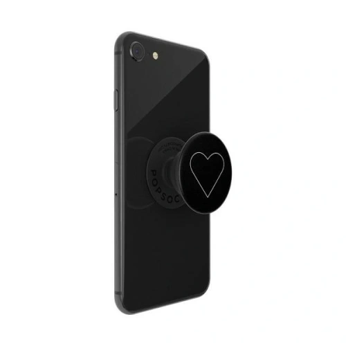 Uchwyt do telefonu POPSOCKETS 2 White Heart Black
