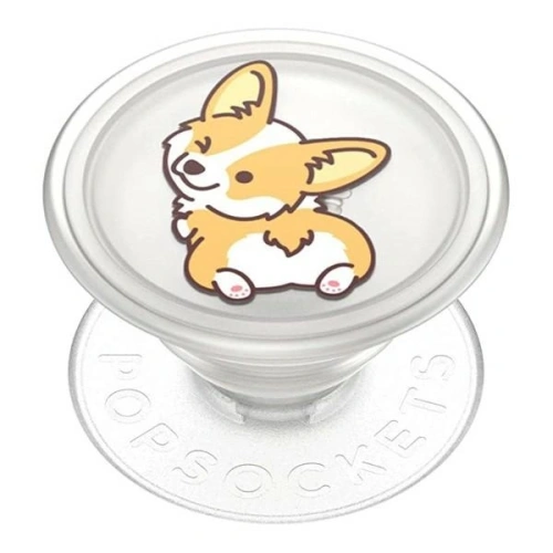 Uchwyt do telefonu POPSOCKETS PlantCore Grip Cheeky Corgi