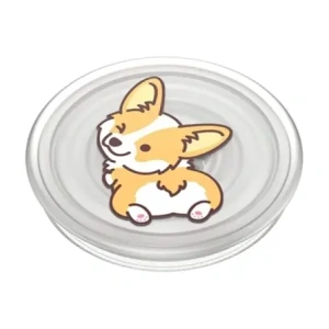 Uchwyt do telefonu POPSOCKETS PlantCore Grip Cheeky Corgi