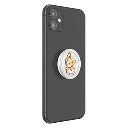 Uchwyt do telefonu POPSOCKETS PlantCore Grip Cheeky Corgi