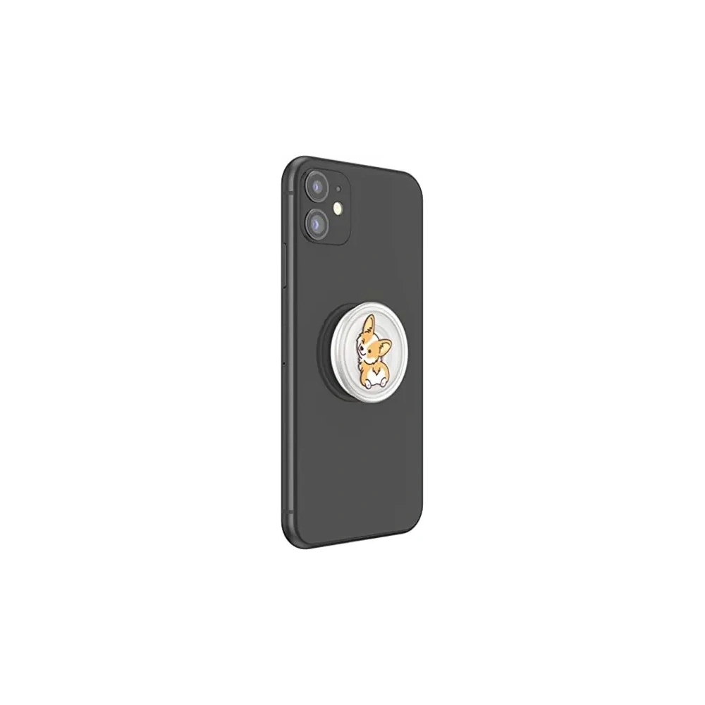 Uchwyt do telefonu POPSOCKETS PlantCore Grip Cheeky Corgi