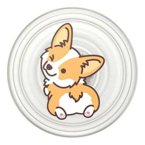 Uchwyt do telefonu POPSOCKETS PlantCore Grip Cheeky Corgi
