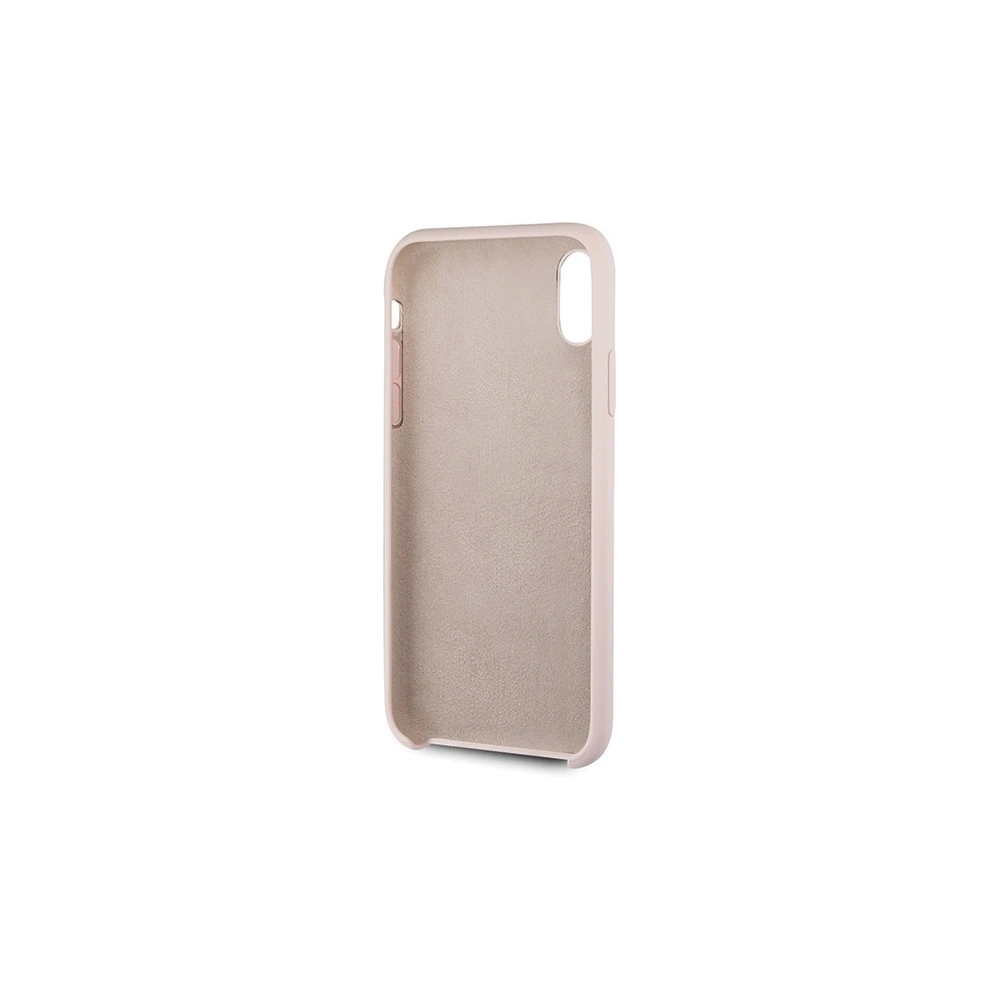 Hurtownia GSM - Etui Guess GUHCPXLSLMGLP Apple iPhone X/XS hellrosa/hard case Silikon Vintage Gold Logo - GUE545PNK - {ean13} - Hurt