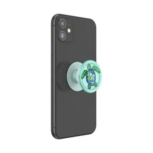 Uchwyt do telefonu POPSOCKETS PlantCore Grip Tortuga