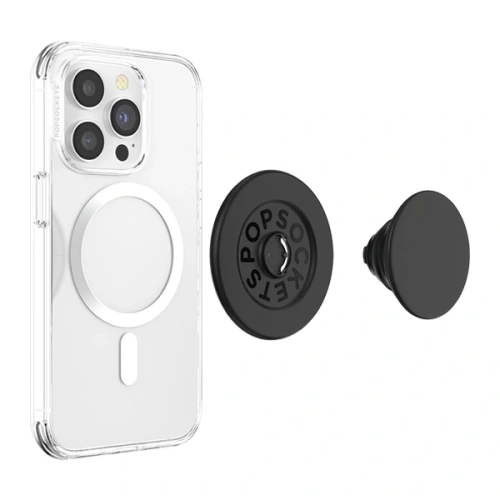 Uchwyt do telefonu POPSOCKETS PopGrip MagSafe 2 czarny