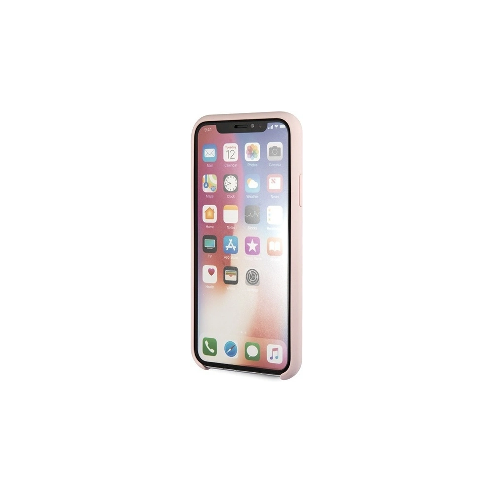 Hurtownia GSM - Etui Guess GUHCPXLSLMGLP Apple iPhone X/XS hellrosa/hard case Silikon Vintage Gold Logo - GUE545PNK - {ean13} - Hurt