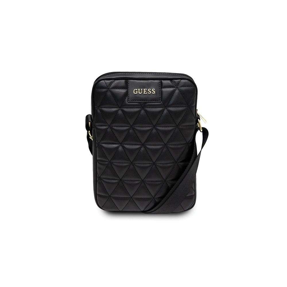Hurtownia GSM - Torba Guess GUTB10QLBK 10" černá/black prošívaná taška na tablet - GUE546BLK - {ean13} - Hurt