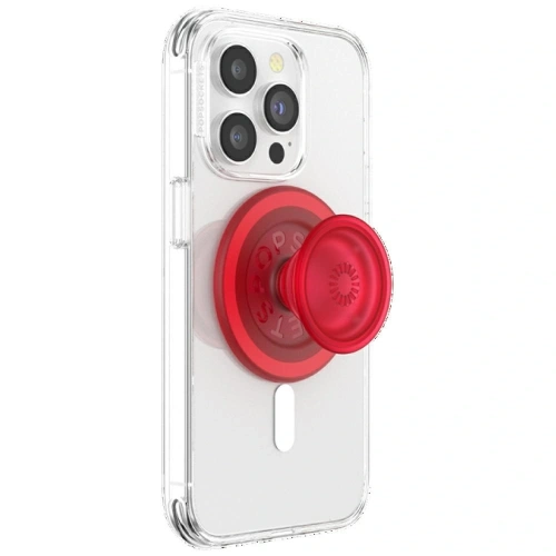 Uchwyt do telefonu POPSOCKETS Blanchette Red MagSafe czerwony