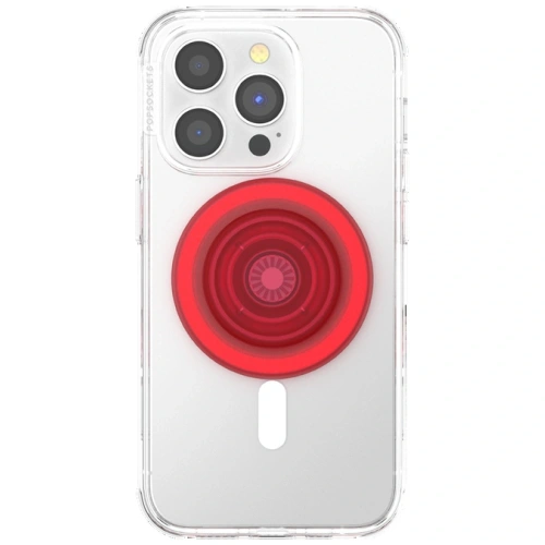 Uchwyt do telefonu POPSOCKETS Blanchette Red MagSafe czerwony