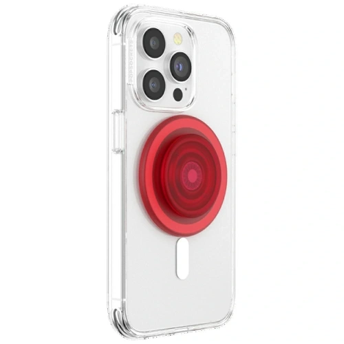 Uchwyt do telefonu POPSOCKETS Blanchette Red MagSafe czerwony