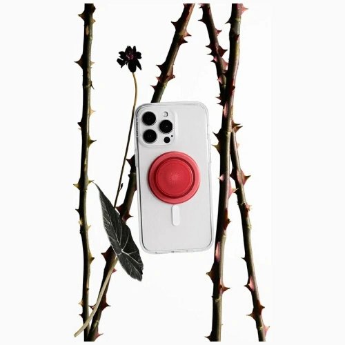Uchwyt do telefonu POPSOCKETS Blanchette Red MagSafe czerwony