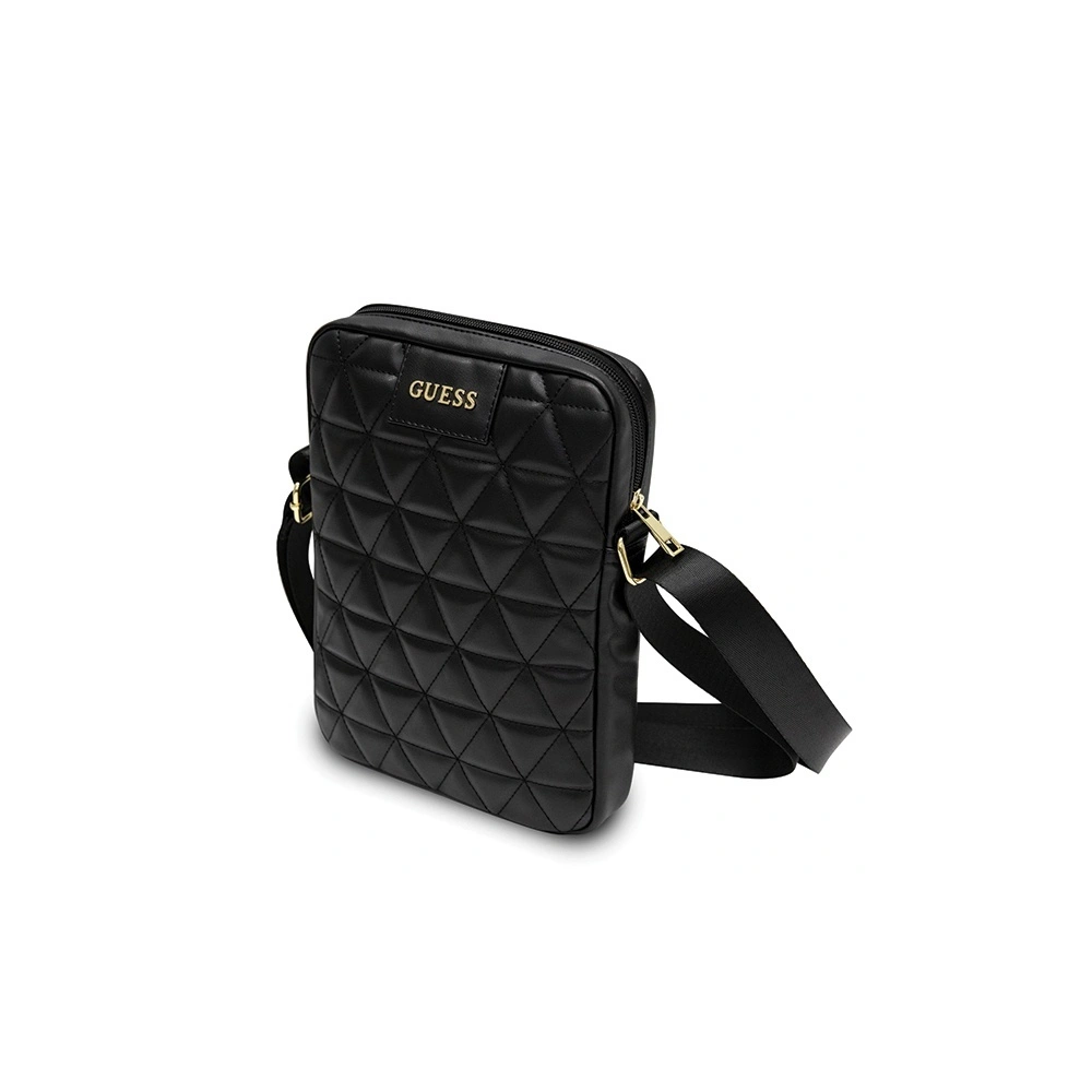 Hurtownia GSM - Torba Guess GUTB10QLBK 10" czarna/black Quilted Tablet Bag - GUE546BLK - {ean13} - Hurt