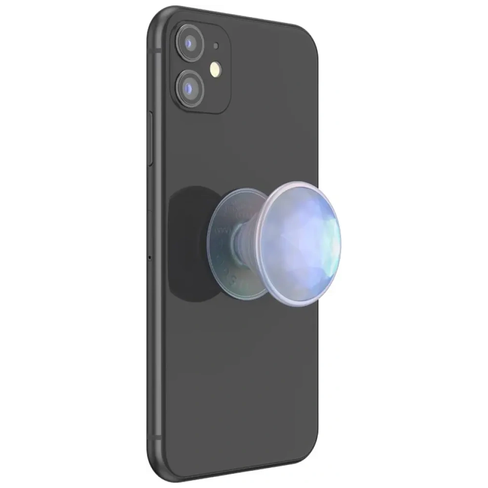 Uchwyt do telefonu POPSOCKETS Luxe Iridescent Dichroic Diamond Frosted