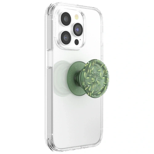 Uchwyt do telefonu POPSOCKETS PlantCore Grip Olive zielony