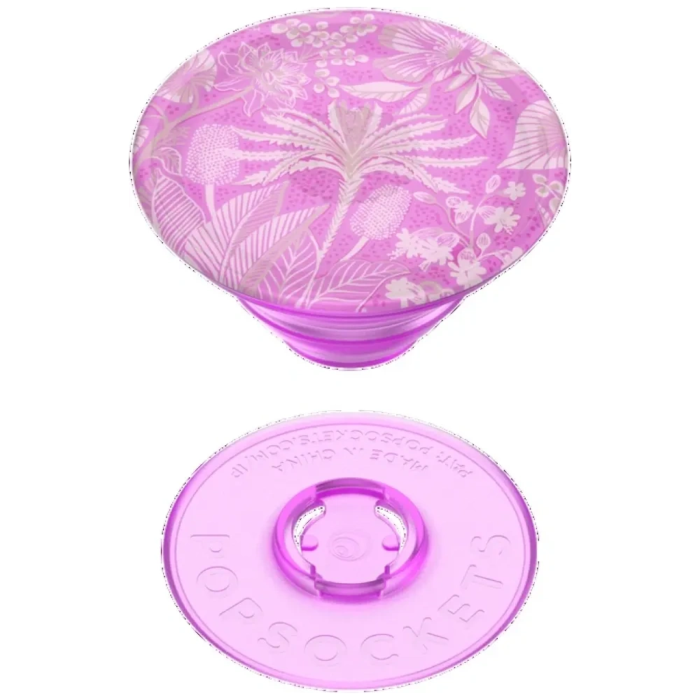 Uchwyt do telefonu POPSOCKETS PlantCore Grip Tan Lines różowy