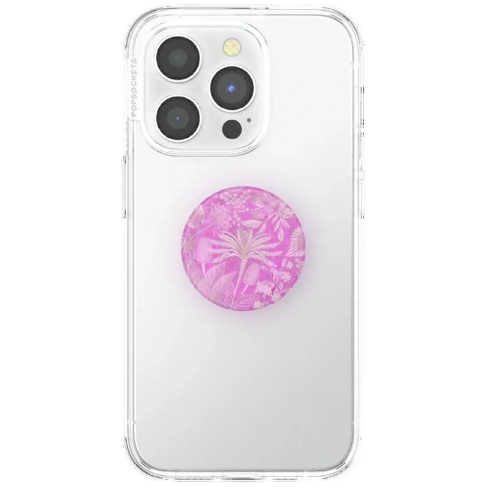 Uchwyt do telefonu POPSOCKETS PlantCore Grip Tan Lines różowy