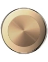 Uchwyt do telefonu POPSOCKETS Round Radial Gold Aluminum MagSafe złoty