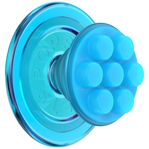 Uchwyt do telefonu POPSOCKETS Translucent FG-Popper MagSafe niebieski
