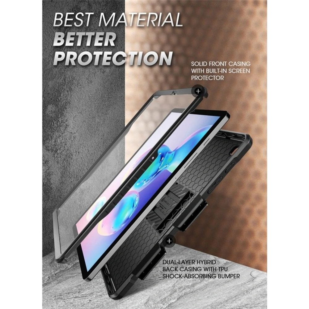 Hurtownia GSM - Etui Supcase Unicorn Beetle Pro Samsung Galaxy Tab S6 Lite 10.4 2022/2020 Černá - SPC116BLK - {ean13} - Hurt