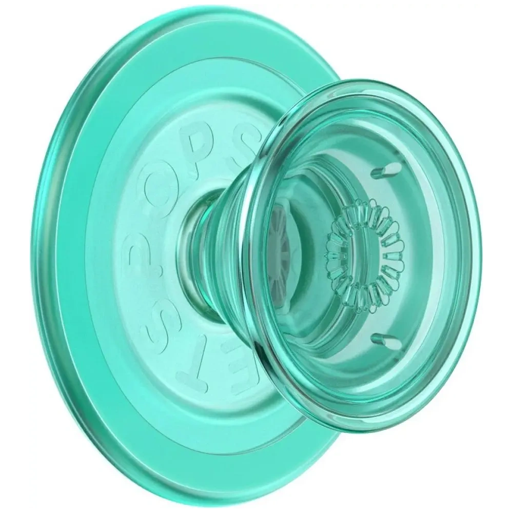 Uchwyt do telefonu POPSOCKETS Translucent MagSafe miętowy