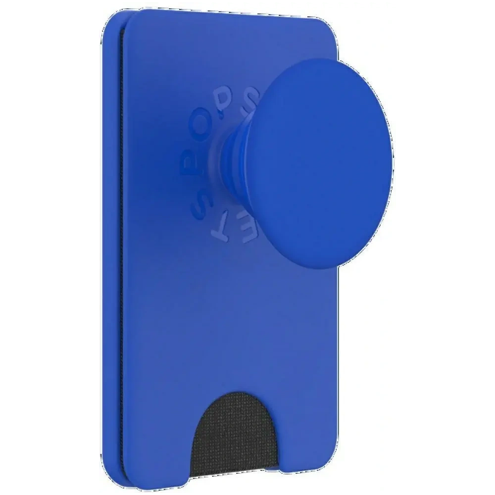 Uchwyt i podstawka do telefonu z portfelem POPSOCKETS PopWallet+ PopGrip PW+ MS MagSafe kobalt