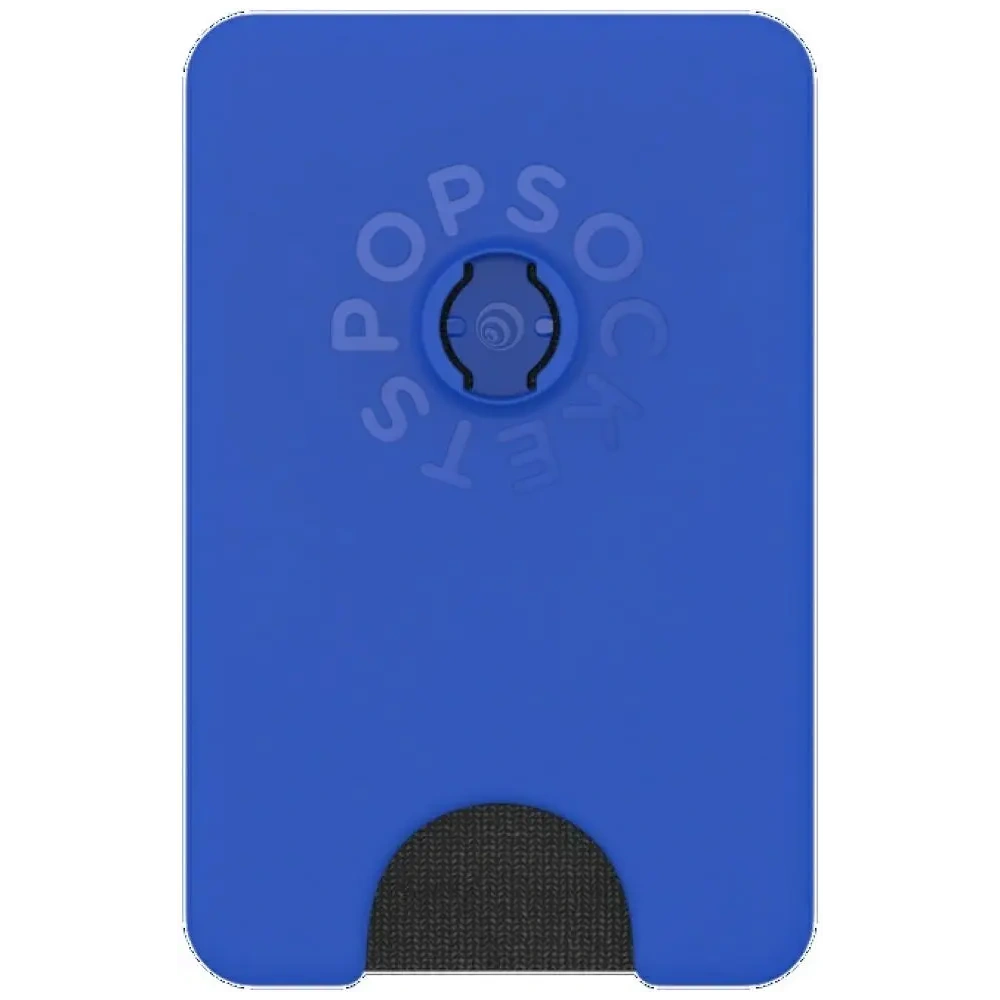 Uchwyt i podstawka do telefonu z portfelem POPSOCKETS PopWallet+ PopGrip PW+ MS MagSafe kobalt