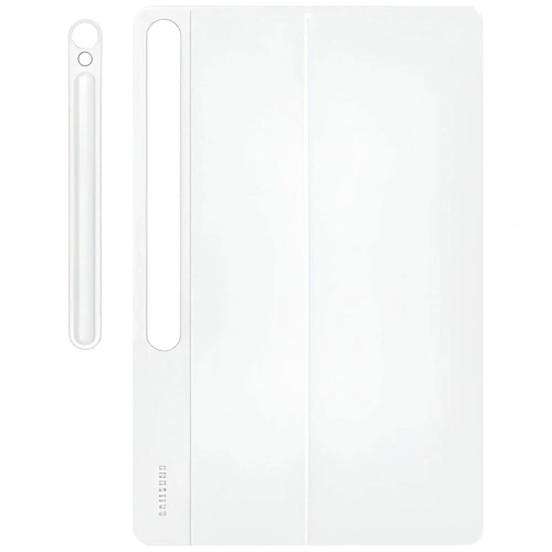 Etui Samsung Book Cover Keyboard AI Key do Galaxy Tab S10 FE+ Plus biały