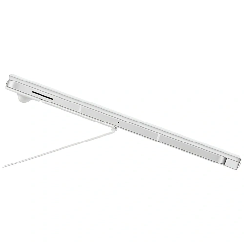 Etui Samsung Book Cover Keyboard AI Key do Galaxy Tab S10 FE+ Plus biały